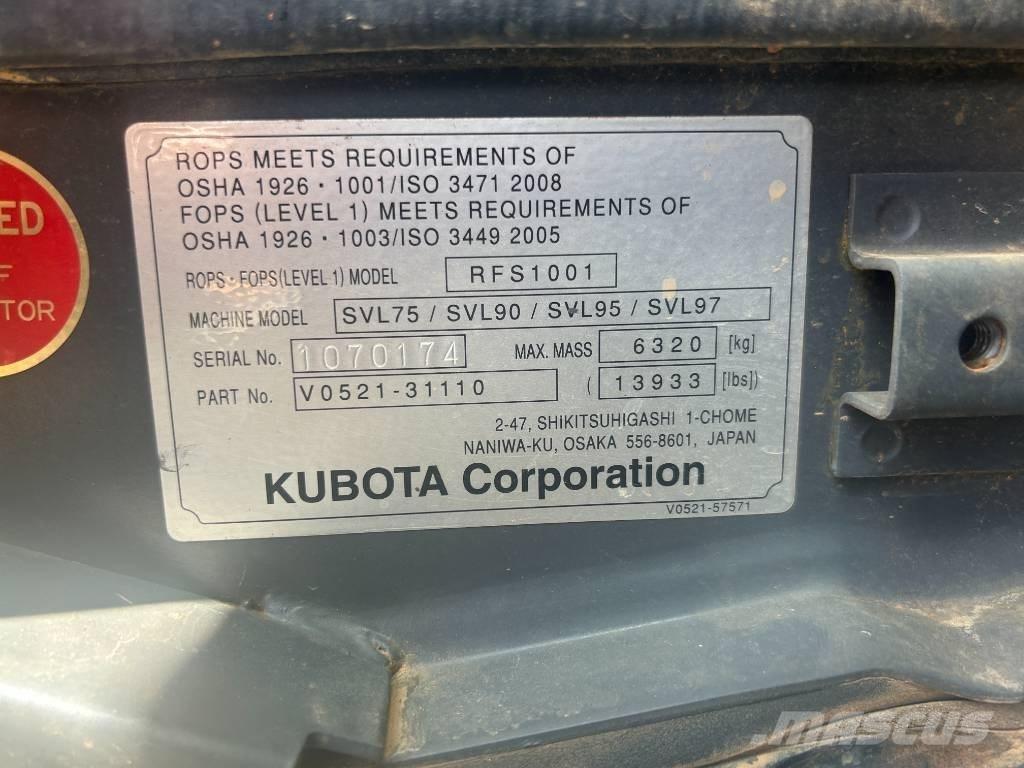 Kubota SVL 75-2 Chargeuse compacte