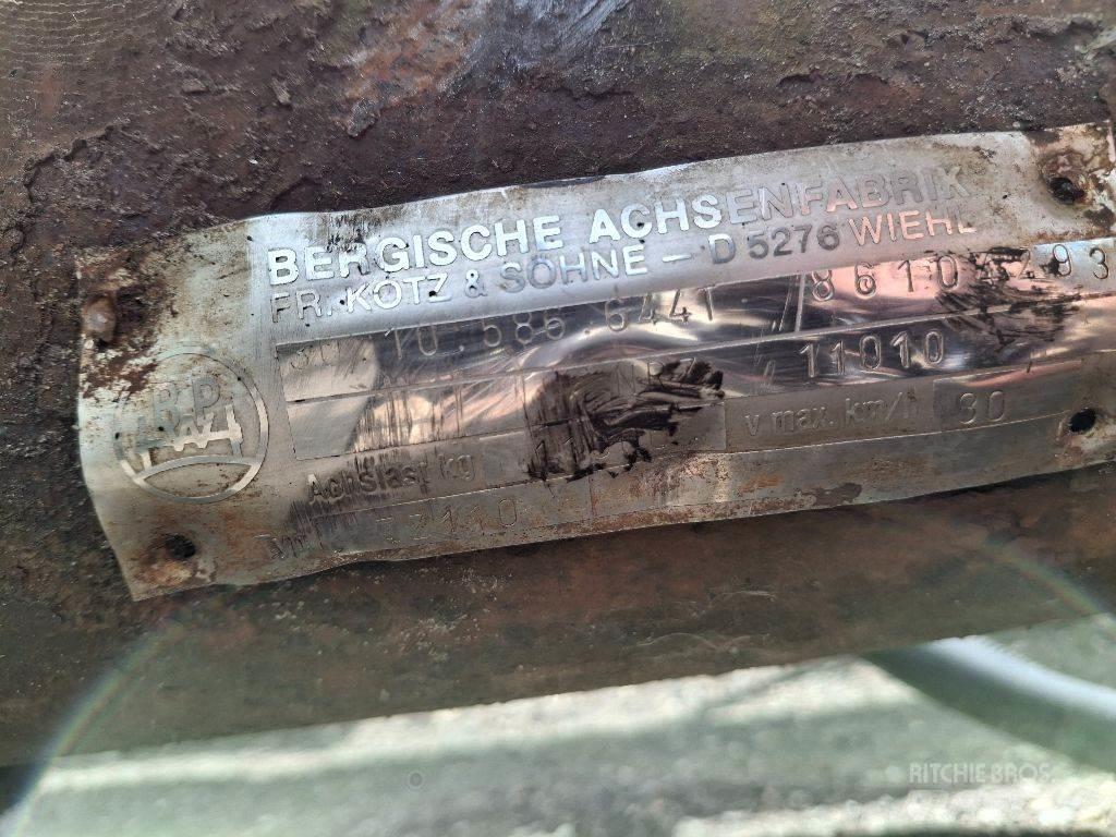 BPW NRZ 11010 Essieux