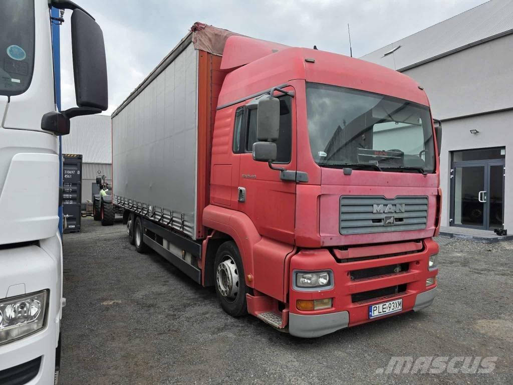 MAN TGA 26.410 Camion à rideaux coulissants (PLSC)