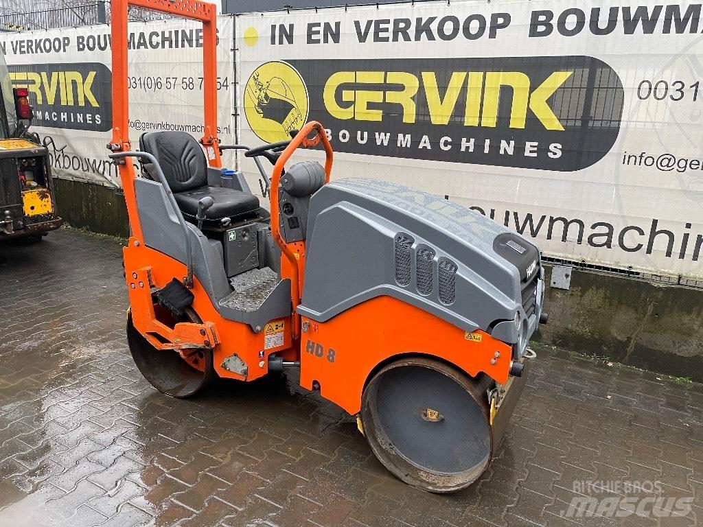 Hamm HD 8 VV Rouleaux tandem