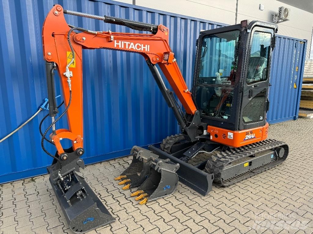 Hitachi ZX 26 U-6 Mini pelle < 7t
