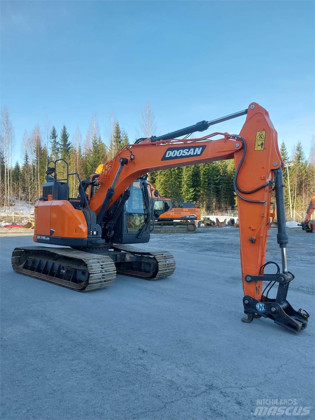 Doosan DX 140LCR 7 Pelle sur chenilles