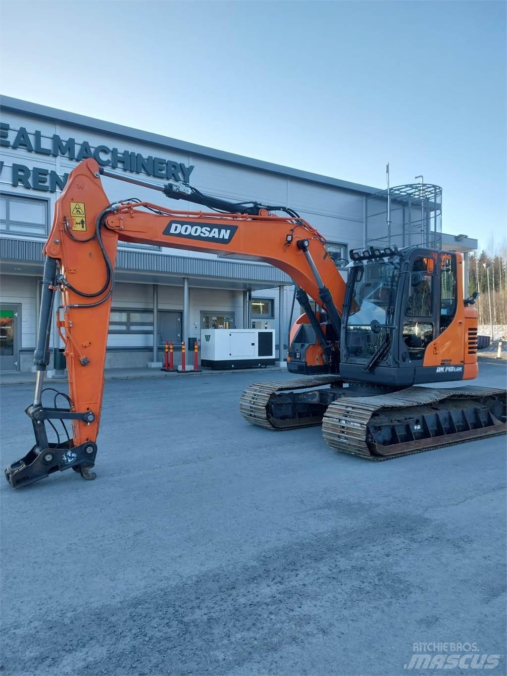 Doosan DX 140LCR 7 Pelle sur chenilles