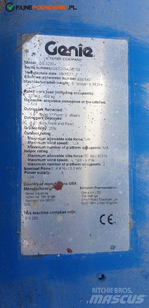 Genie GS 3232 Nacelle ciseaux