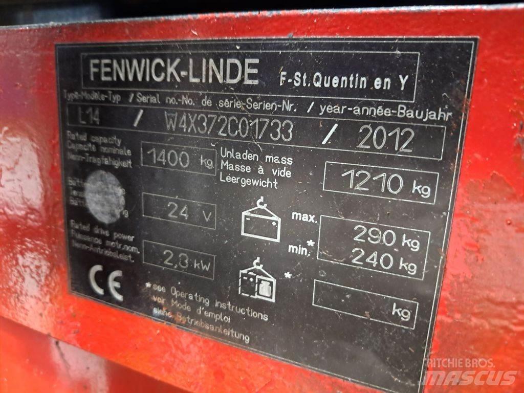 Linde L14 Gerbeur accompagnant