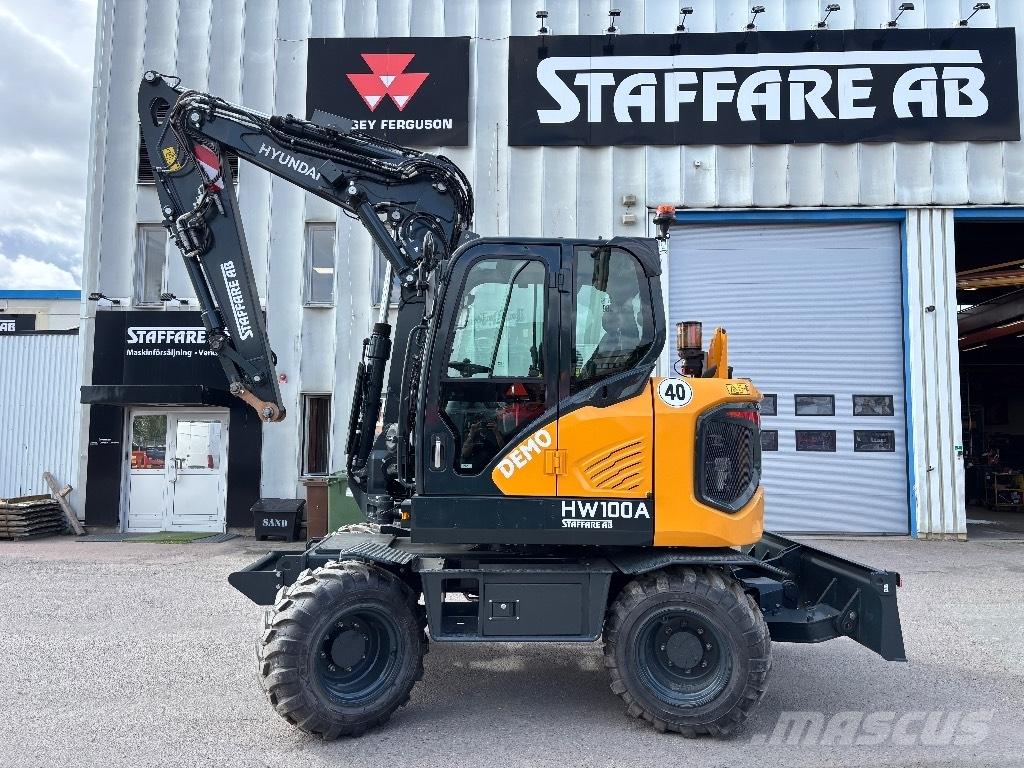 Hyundai HW100A Pelle sur pneus
