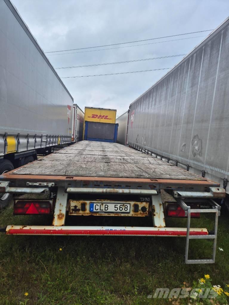 Krone FLAKTRAILER Semi remorque plateau ridelle