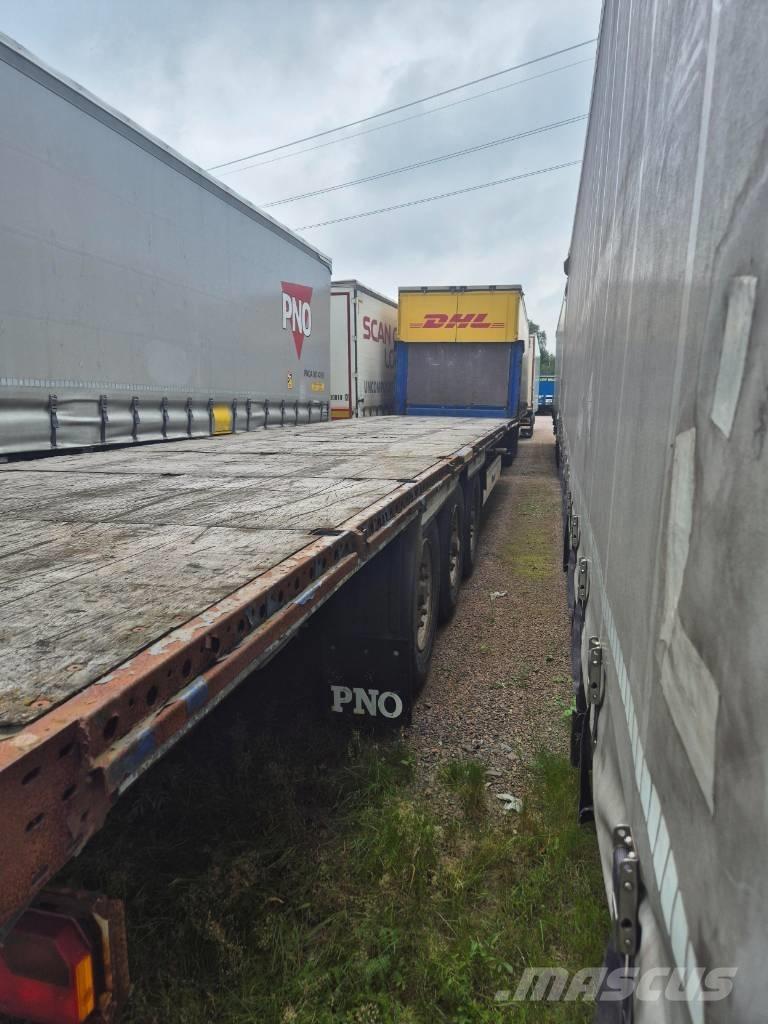 Krone FLAKTRAILER Semi remorque plateau ridelle