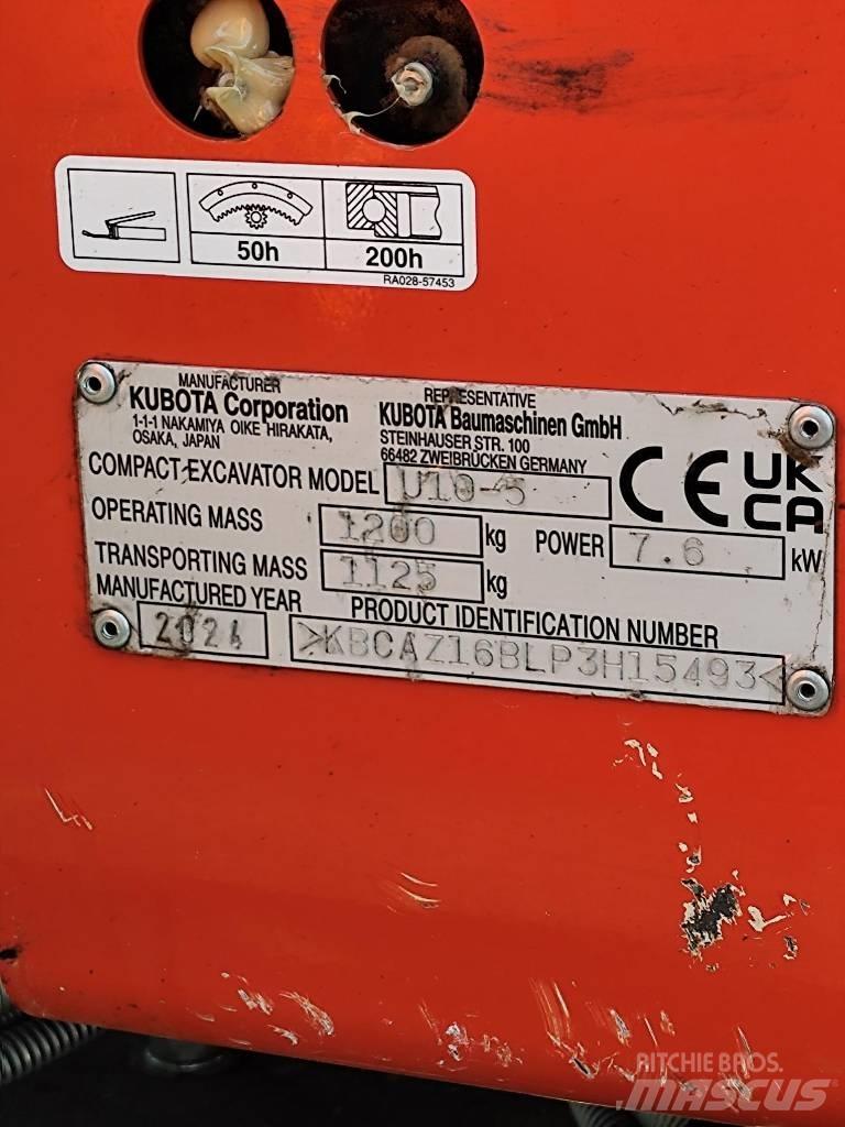 Kubota U 10 Mini pelle < 7t