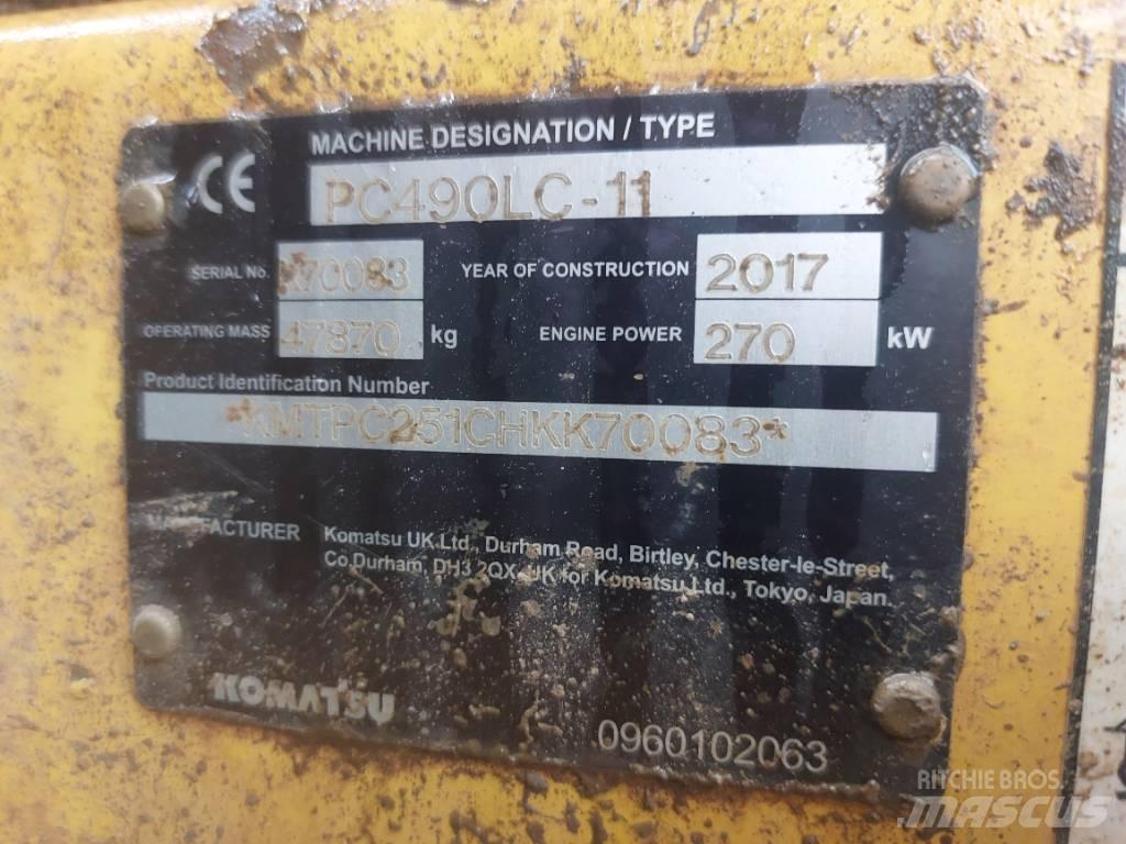 Komatsu PC490LC-11 Pelle sur chenilles