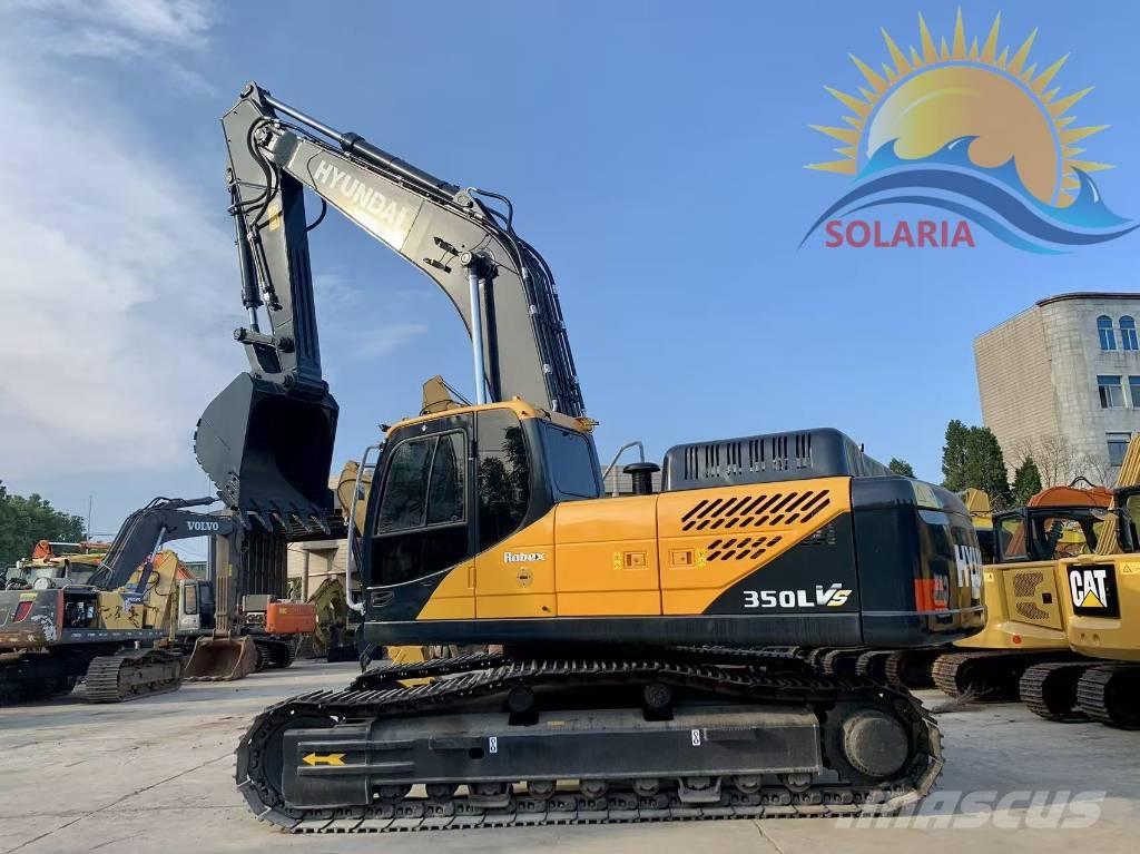 Hyundai R350LVS Pelle sur chenilles