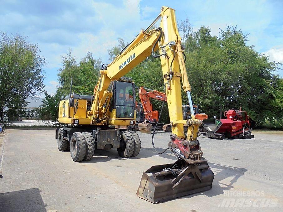 Komatsu PW 140-7 Pelle sur pneus