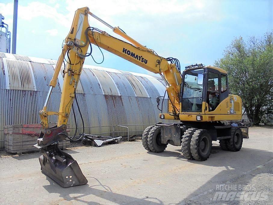 Komatsu PW 140-7 Pelle sur pneus