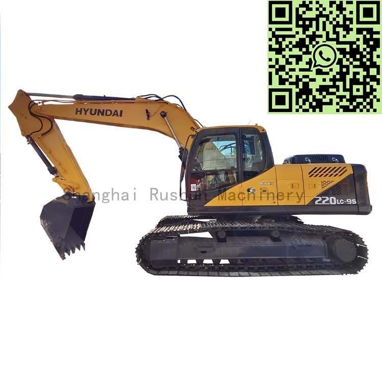 Hyundai 220 Pelle sur chenilles