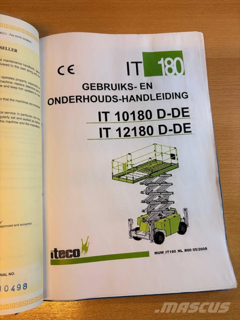 Iteco IT 12180 DE Nacelle ciseaux