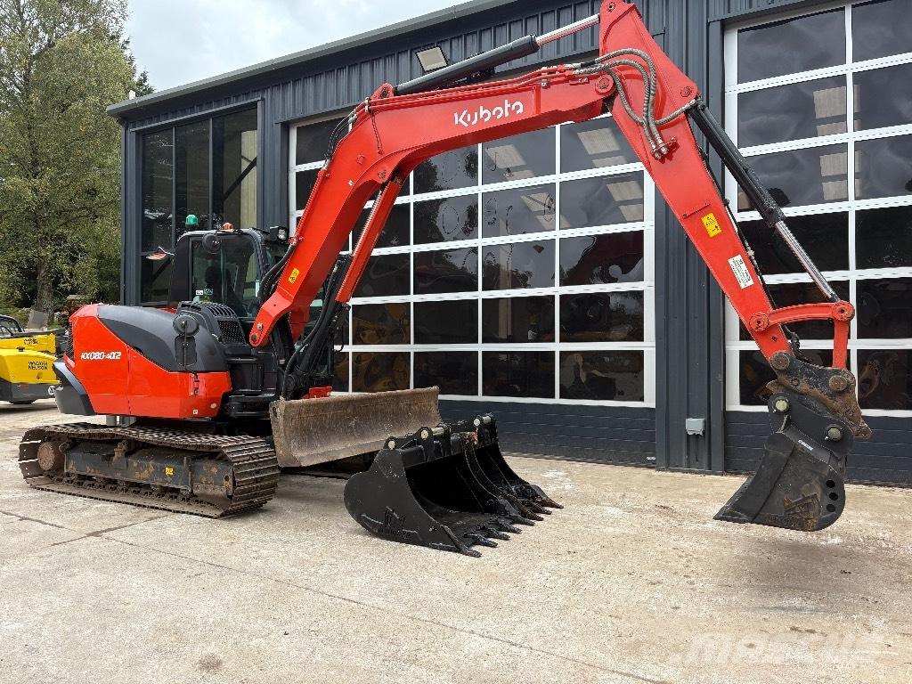 Kubota KX 080 Mini pelle 7t-12t