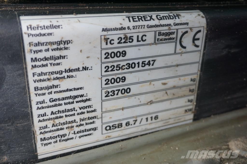 Atlas TC 225 LC Pelle sur chenilles