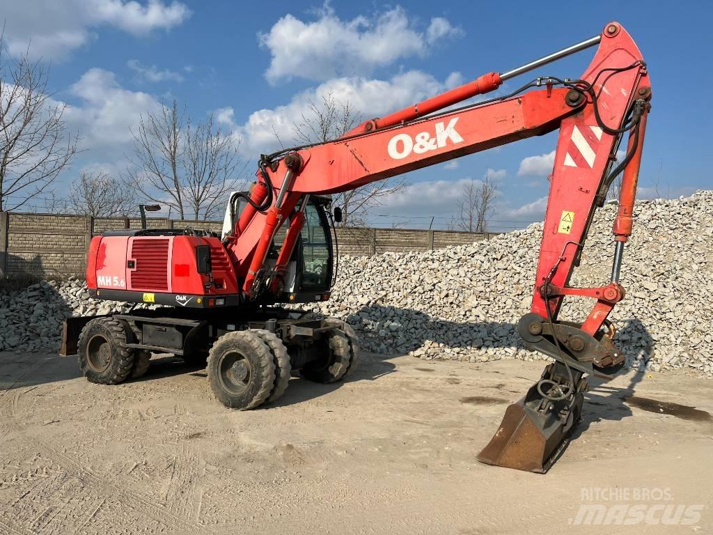 O&K MH 5.6 Pelle sur pneus