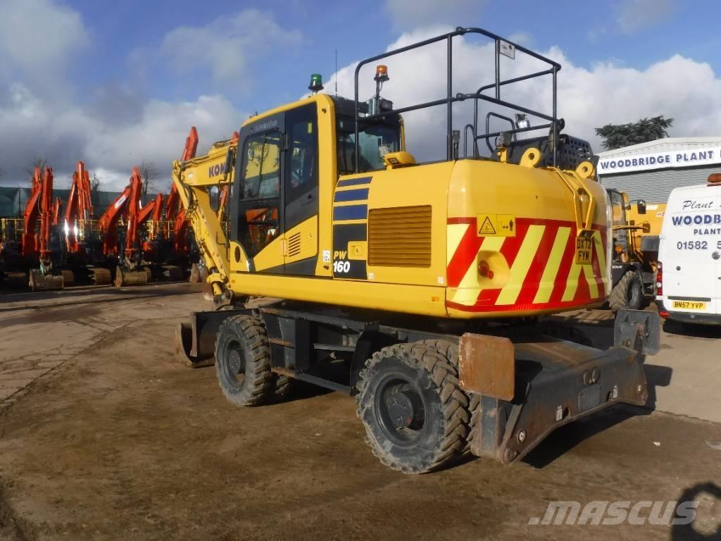 Komatsu PW 160-11 Pelle sur pneus