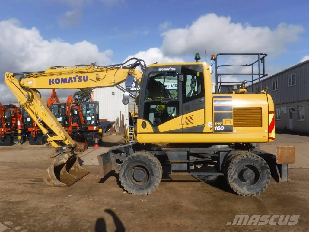Komatsu PW 160-11 Pelle sur pneus