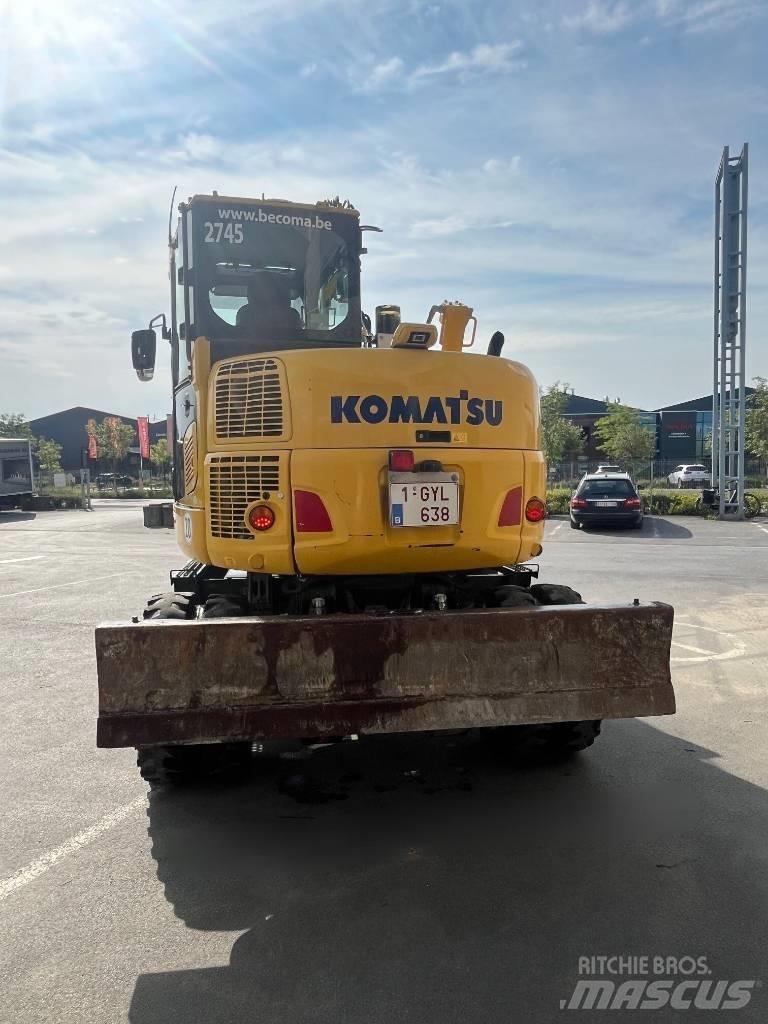 Komatsu PW98MR-10 Pelle sur pneus