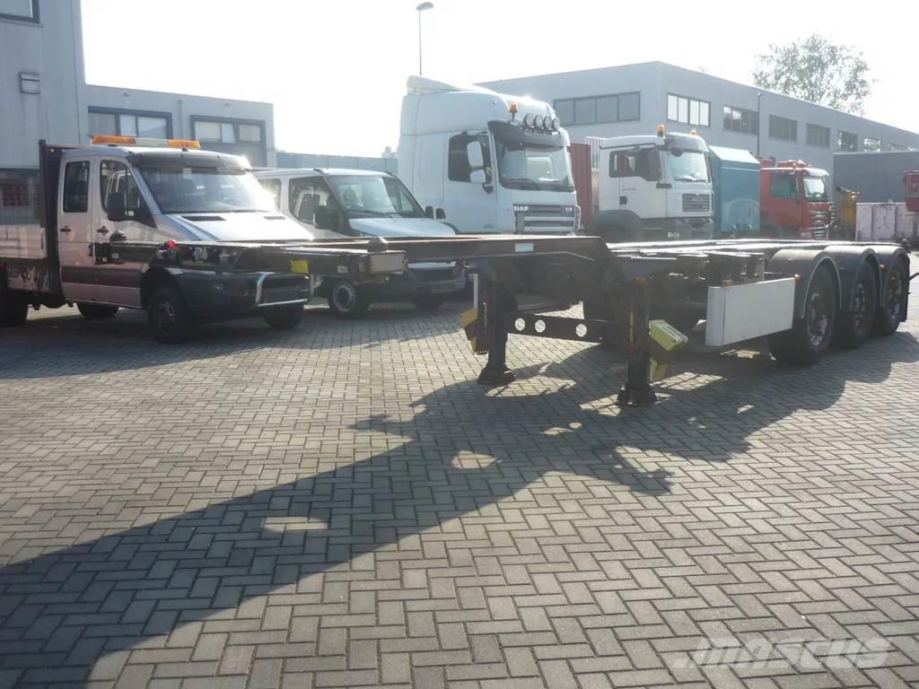 M&V Euro 902 K Semi remorque porte container