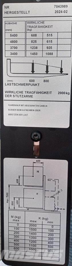 Toyota BT SWE145L Gerbeur accompagnant