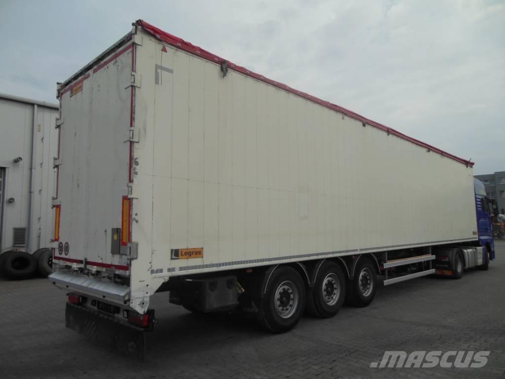 Legras SBS 2220, 95m3 Semi-remorques à plancher mobile