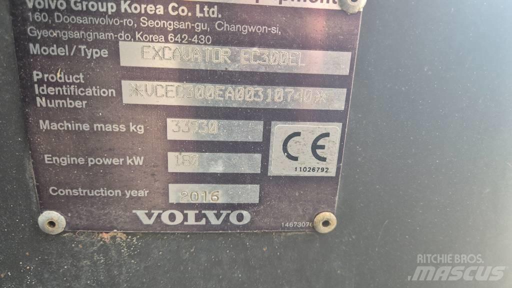 Volvo EC300EL Pelle sur chenilles