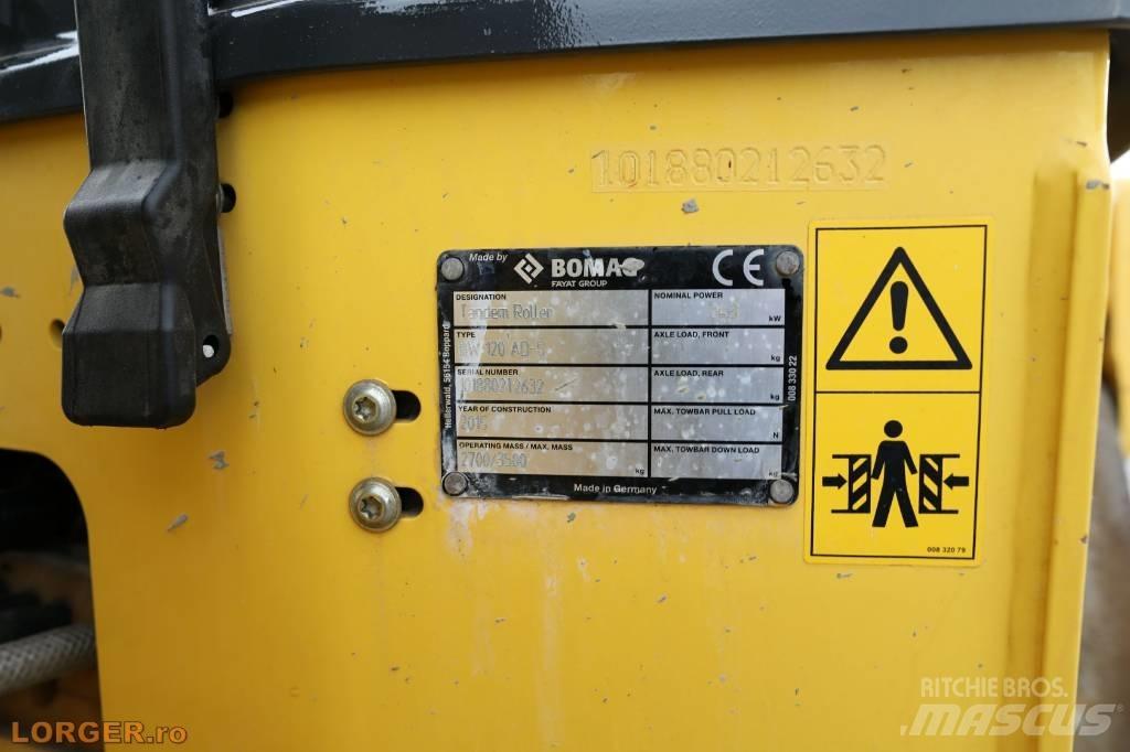 Bomag BW 120 AD-5 Rouleaux tandem