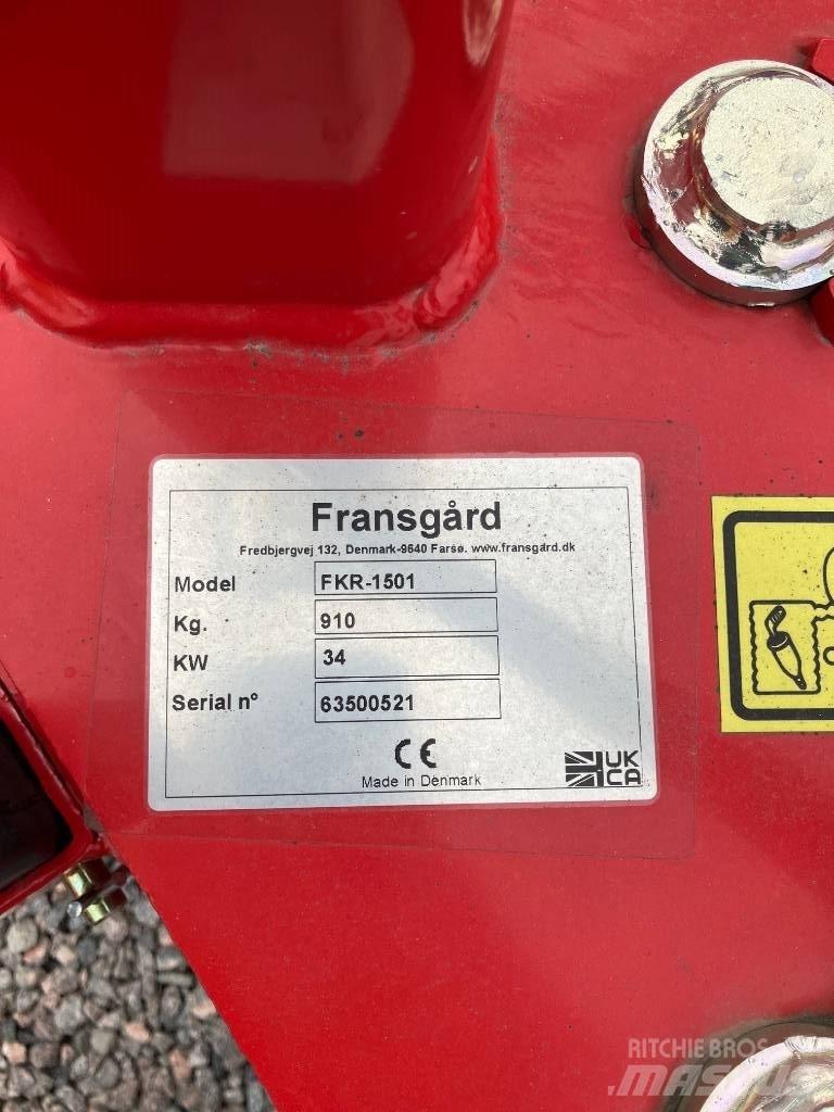 Fransgård FKR1501 Broyeur / Gyrobroyeur / Epareuse