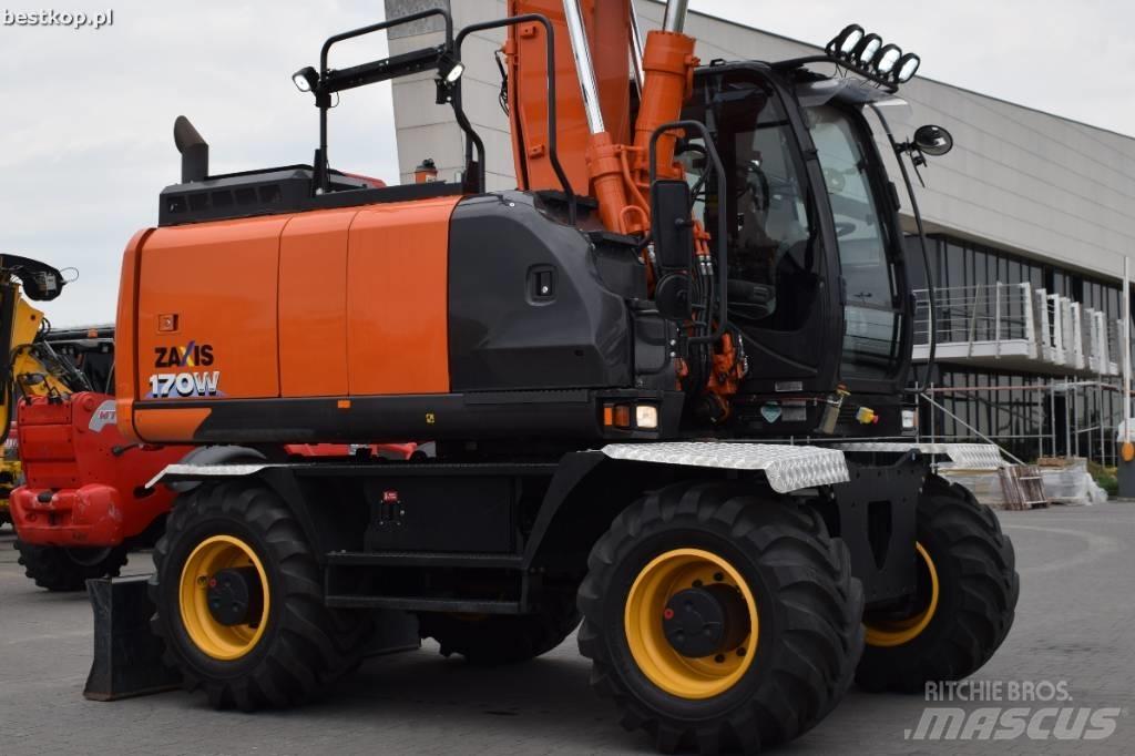 Hitachi ZX170 W-6 Pelle sur pneus