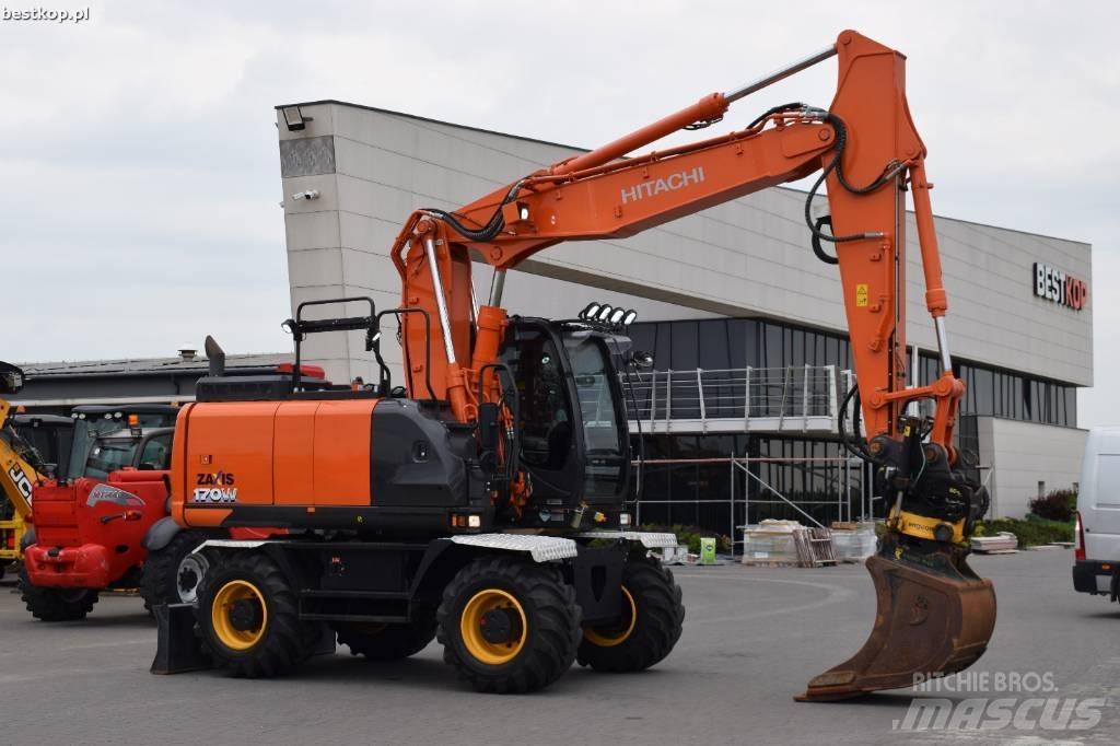 Hitachi ZX170 W-6 Pelle sur pneus