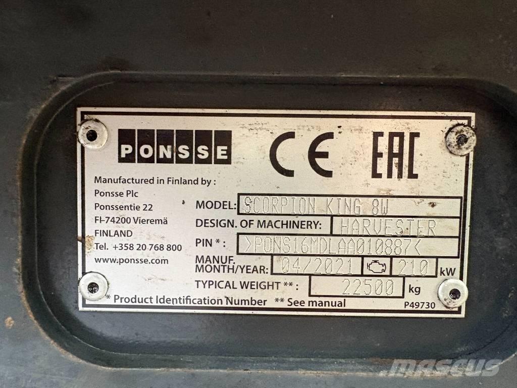 Ponsse Scorpion King Abatteuse