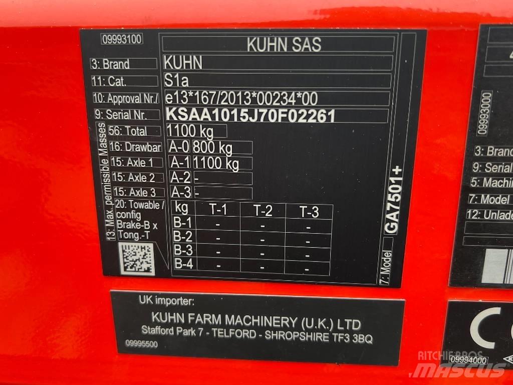 Kuhn GA 7501 Rateau faneur