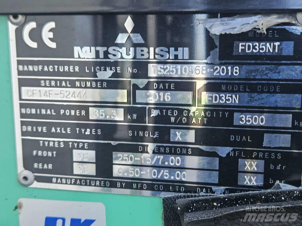 Mitsubishi FD35N Chariots diesel