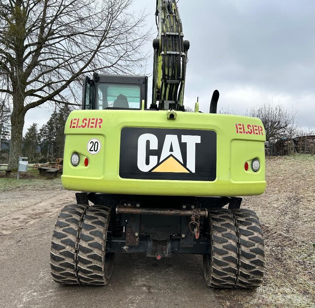 CAT M 316 D Pelle sur pneus