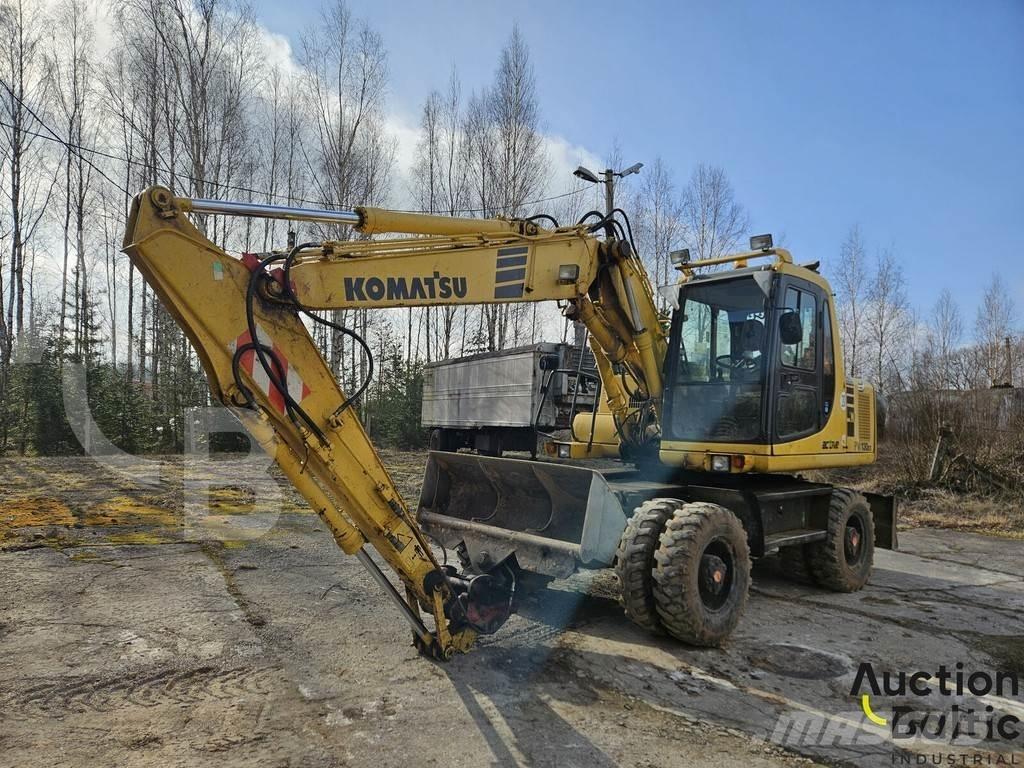 Komatsu PW130ES-6K Pelle sur pneus