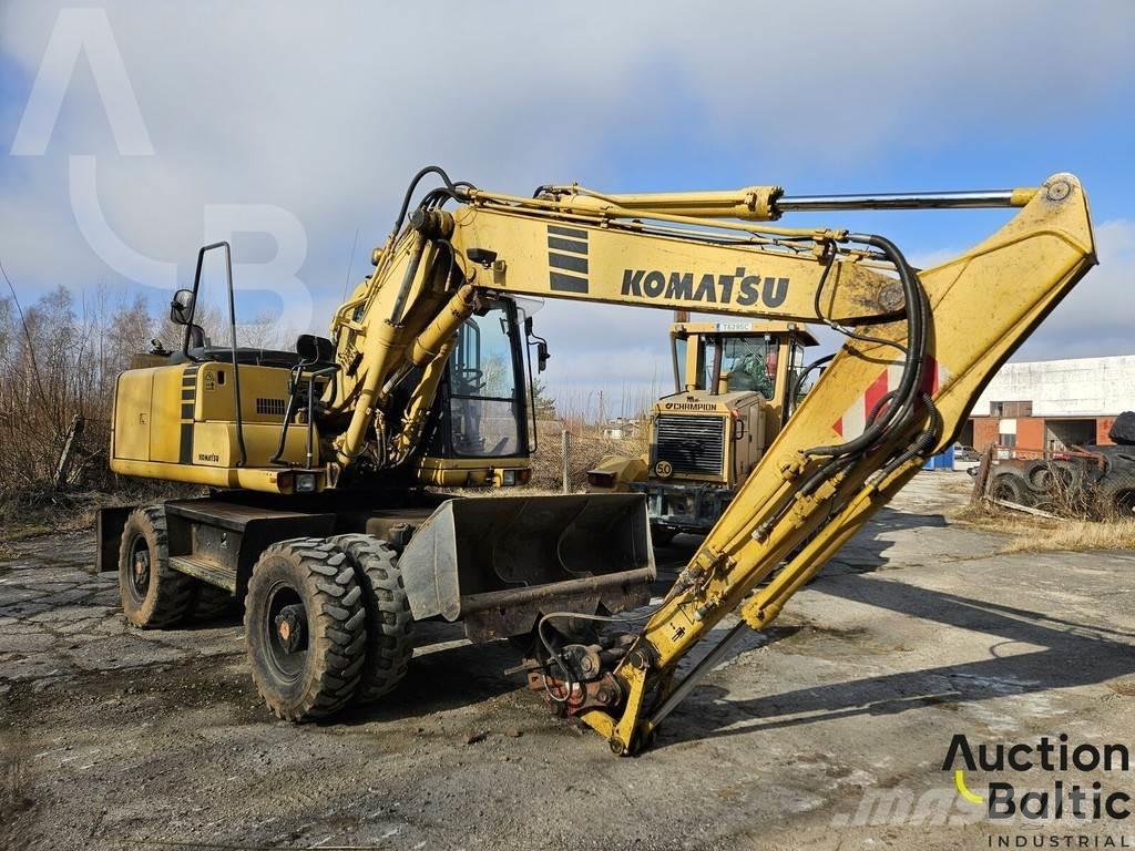 Komatsu PW130ES-6K Pelle sur pneus
