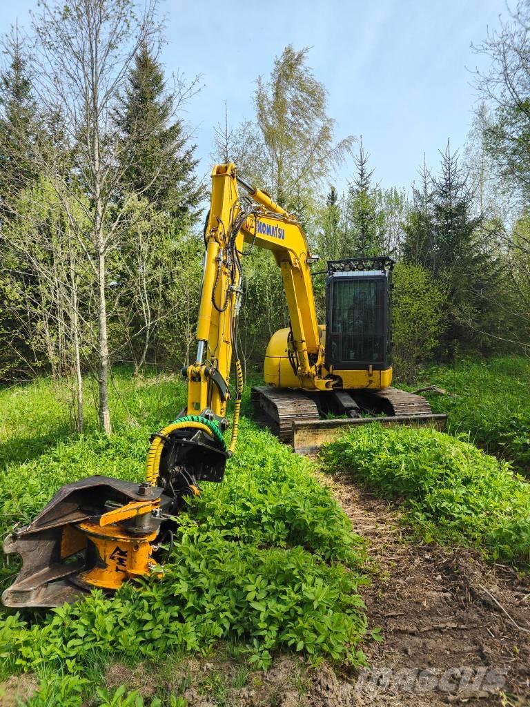 Komatsu PC 80 MR-5 Mini pelle 7t-12t