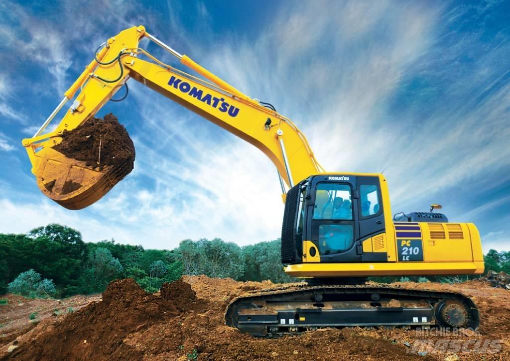 Komatsu PC 210 LC Pelle sur chenilles
