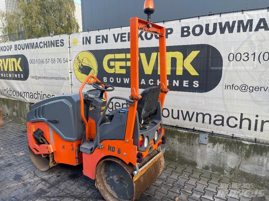 Hamm HD 8 VV Rouleaux tandem