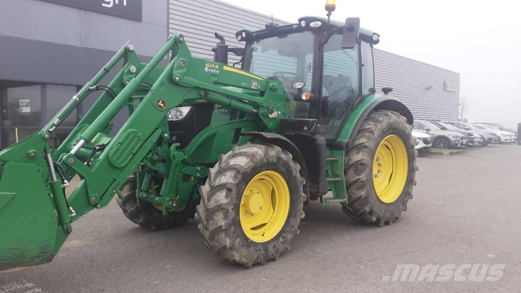 John Deere 6R120 Tracteur