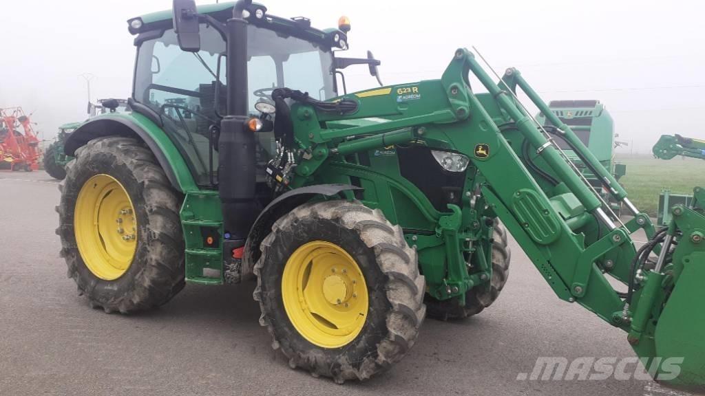 John Deere 6R120 Tracteur