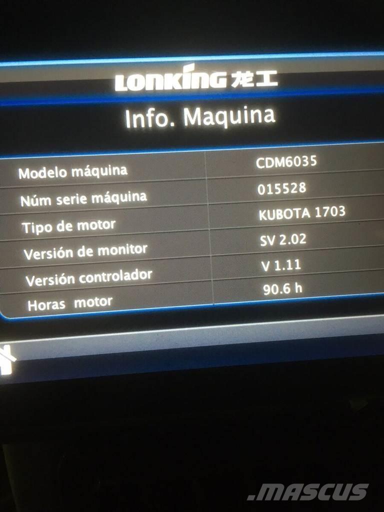 Lonking CDM6035 Mini pelle < 7t