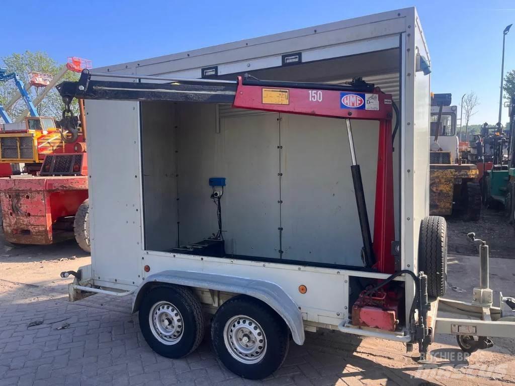 Van Weel VW 2001 Remorque Fourgon
