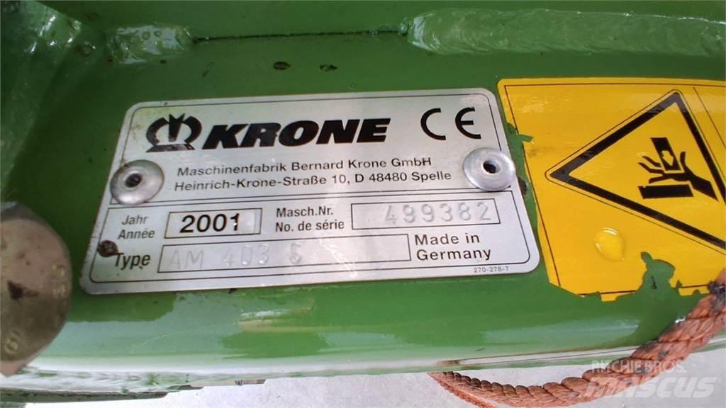 Krone AM 403S Faucheuse