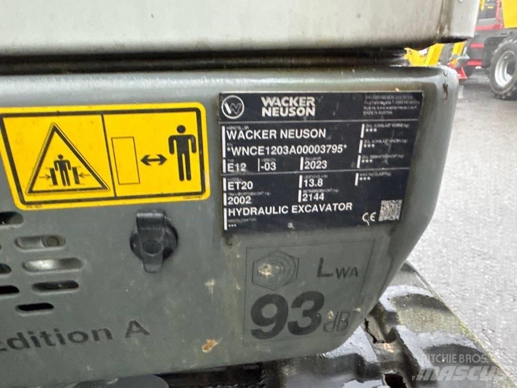 Wacker Neuson ET20 Pelle sur chenilles