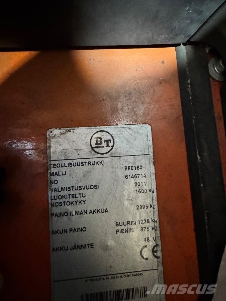 BT RR E 160 Chariot à mât rétractable