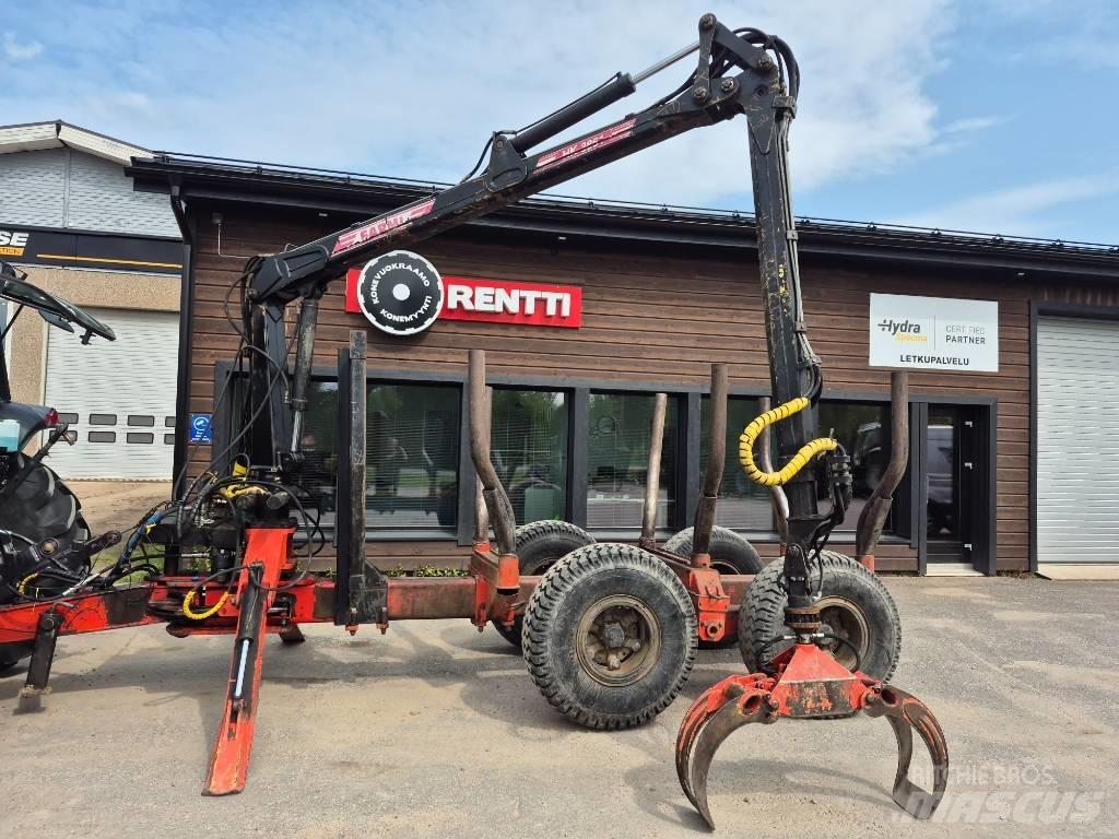 Farmi HK 3861 Remorque forestière avec grue
